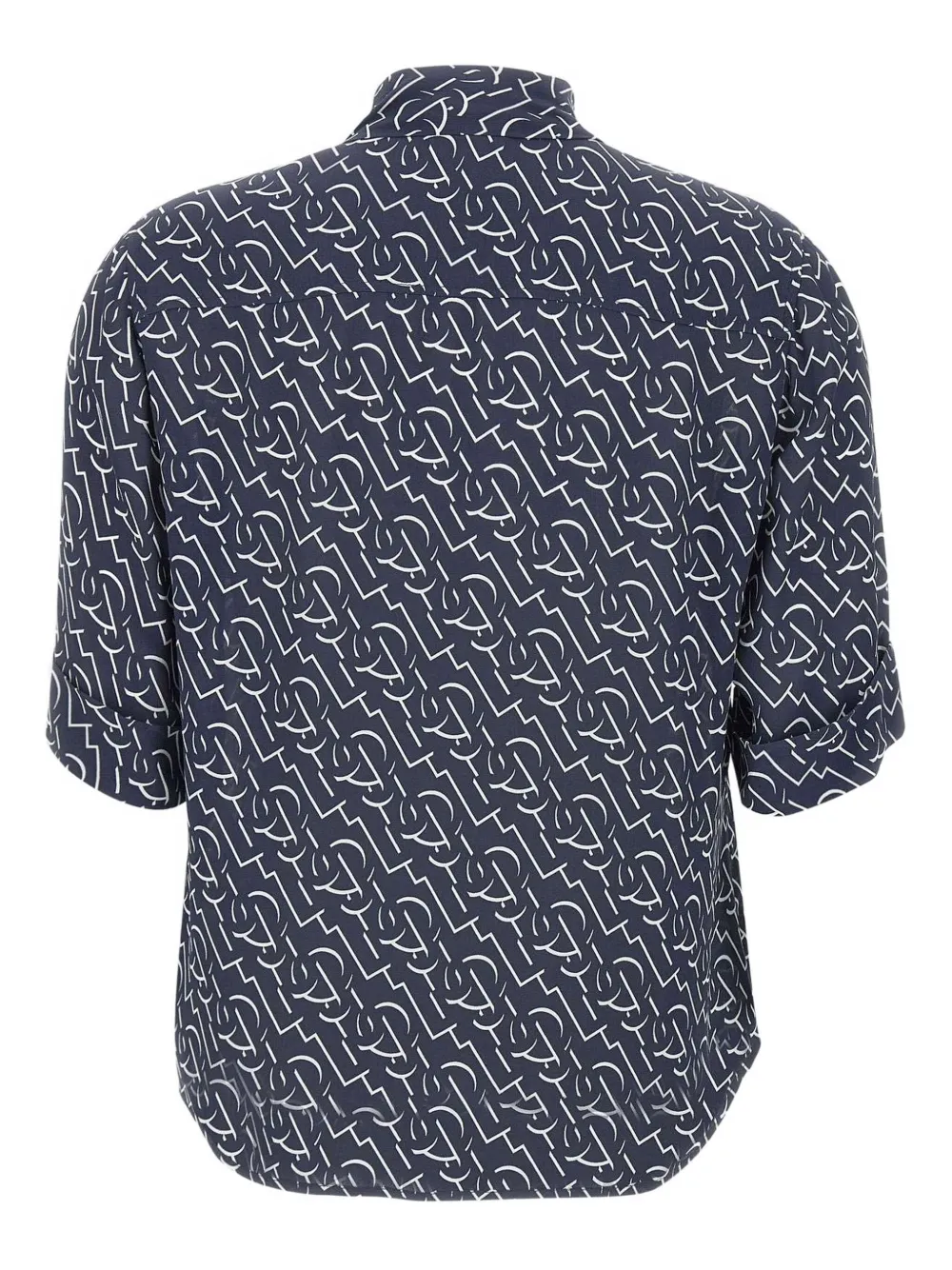 LIU JO Shirt met monogram Blauw