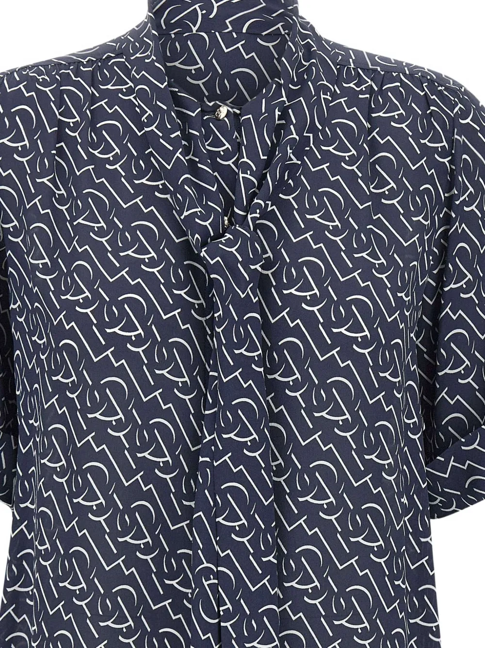 LIU JO Shirt met monogram Blauw