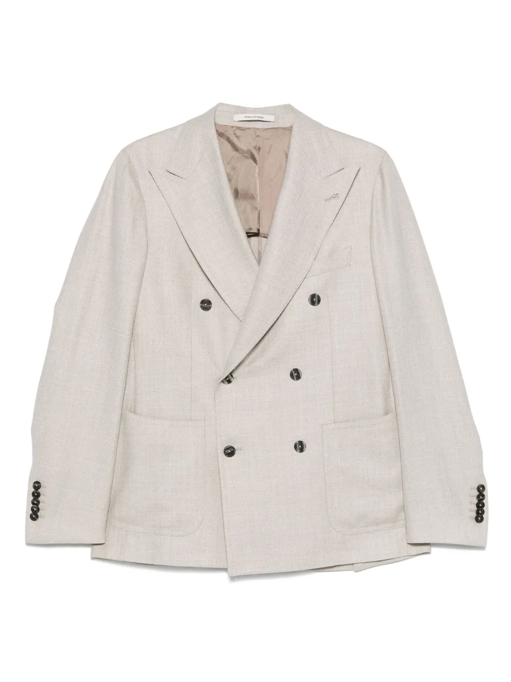 Shop Tagliatore Double-breasted Blazer
