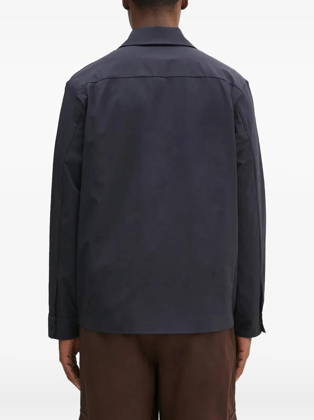 Norse Projects Mads Multi-pocket Overshirt In Blue