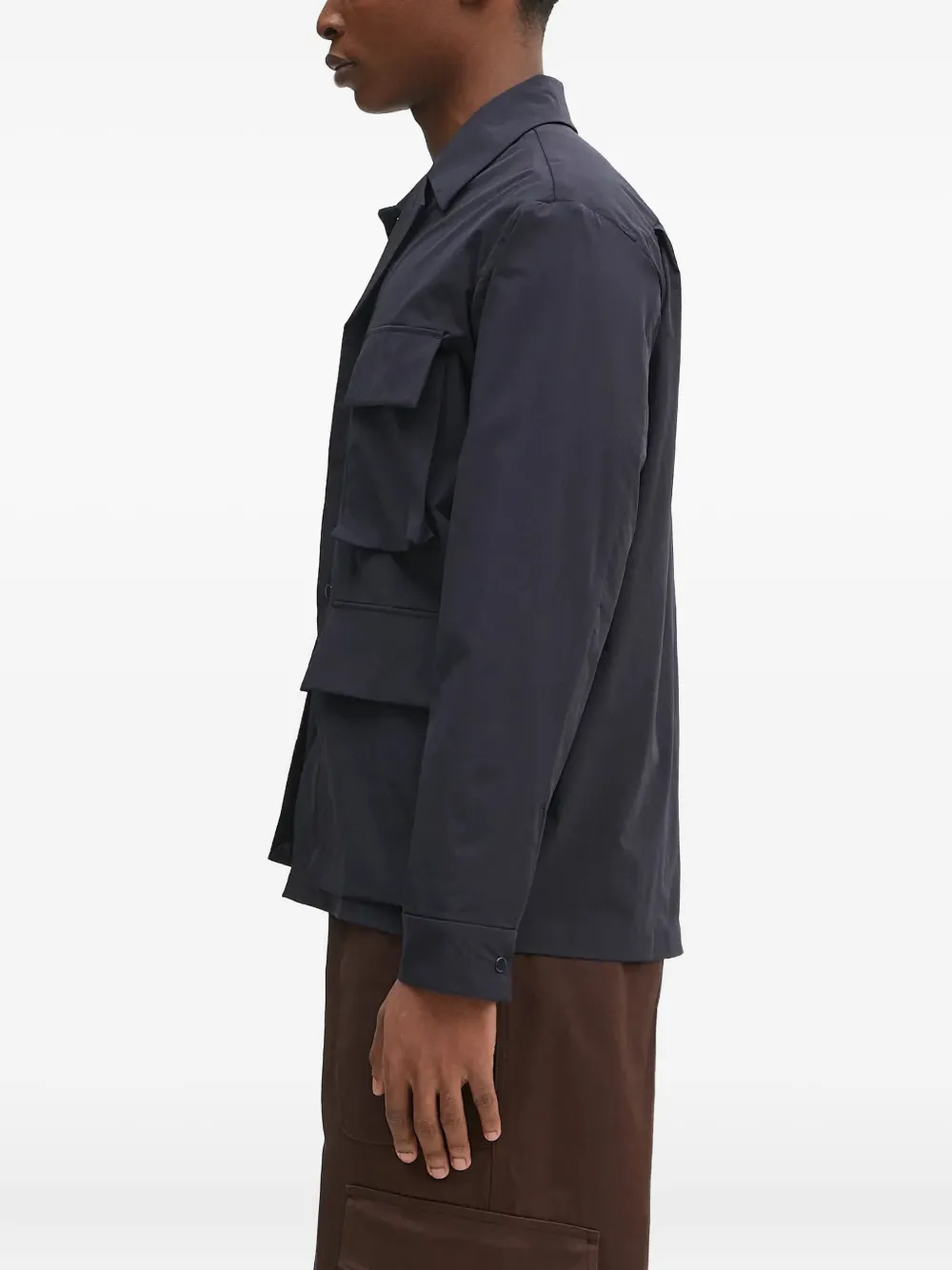 Norse Projects Mads multi-pocket overshirt | Shirt Jackets | Image 2