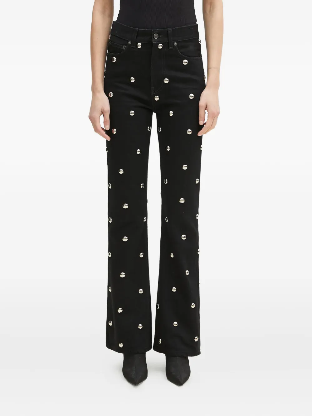 Fiorucci embellished flared jeans | Straight-Leg Jeans | Image 2