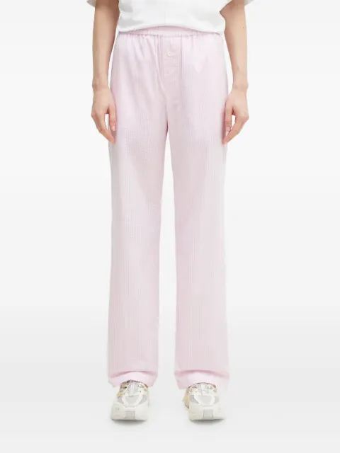 Fiorucci gingham-check trousers