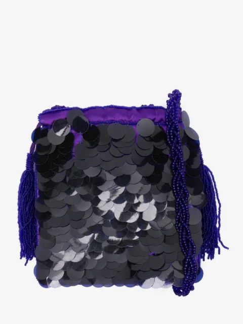 P.A.R.O.S.H. sequin-embellished shoulder bag