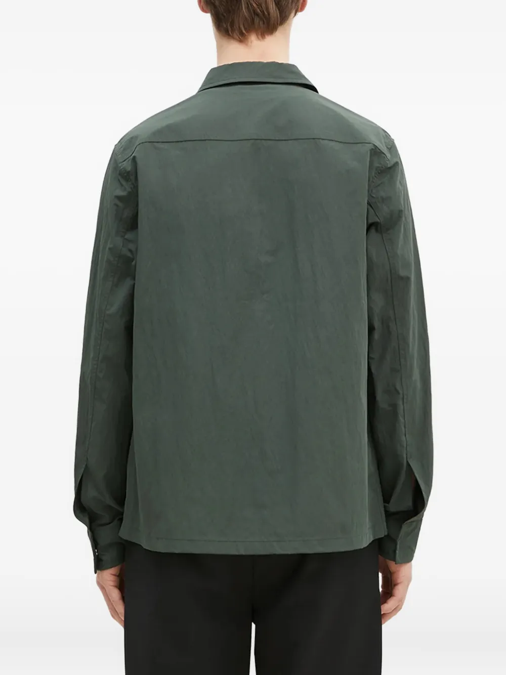 Fred Perry Shirtjack met rits Groen