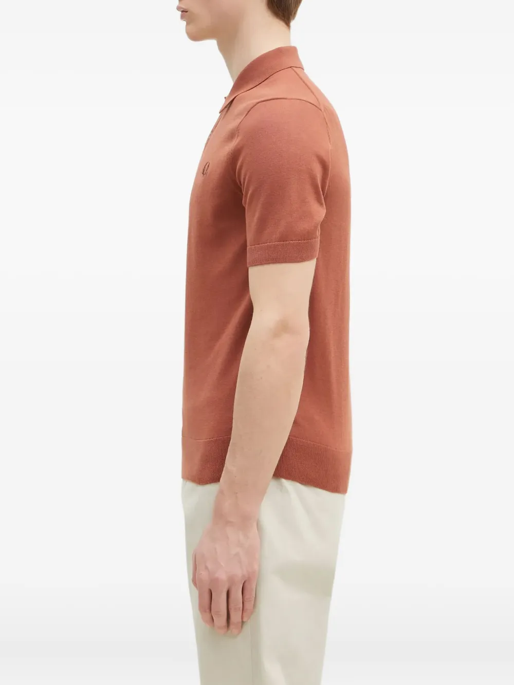 Fred Perry short-sleeve logo-embroidered polo shirt | Image 2