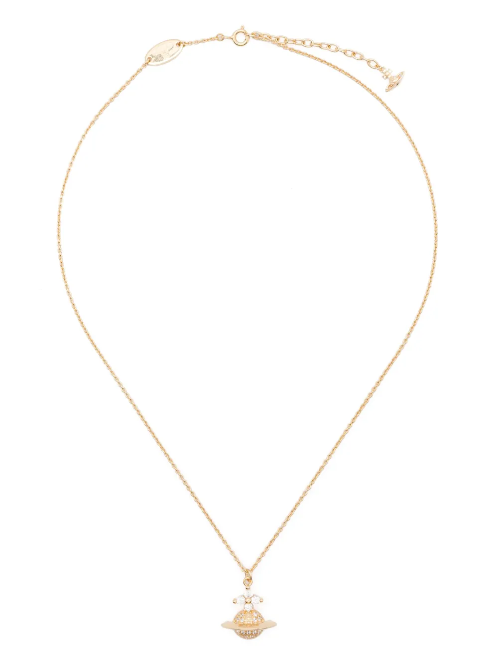 Vivienne Westwood Orb ペンダント ネックレス - ゴールドトーン Vivienne Westwood Orb ペンダント ネックレス - ゴールドトーン