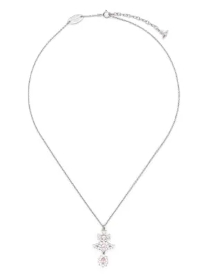Vivienne Westwood エナメルボタン オーブ パールネックレス Vivienne Westwood - ヴィヴィアンウエストウッド エナメル