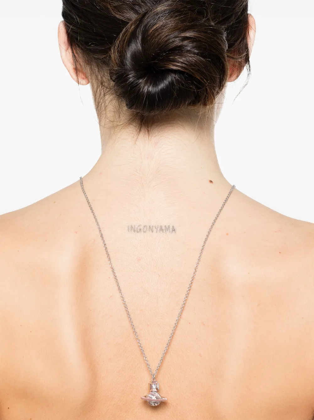 Vivienne Westwood Orb-pendant necklace - Zilver