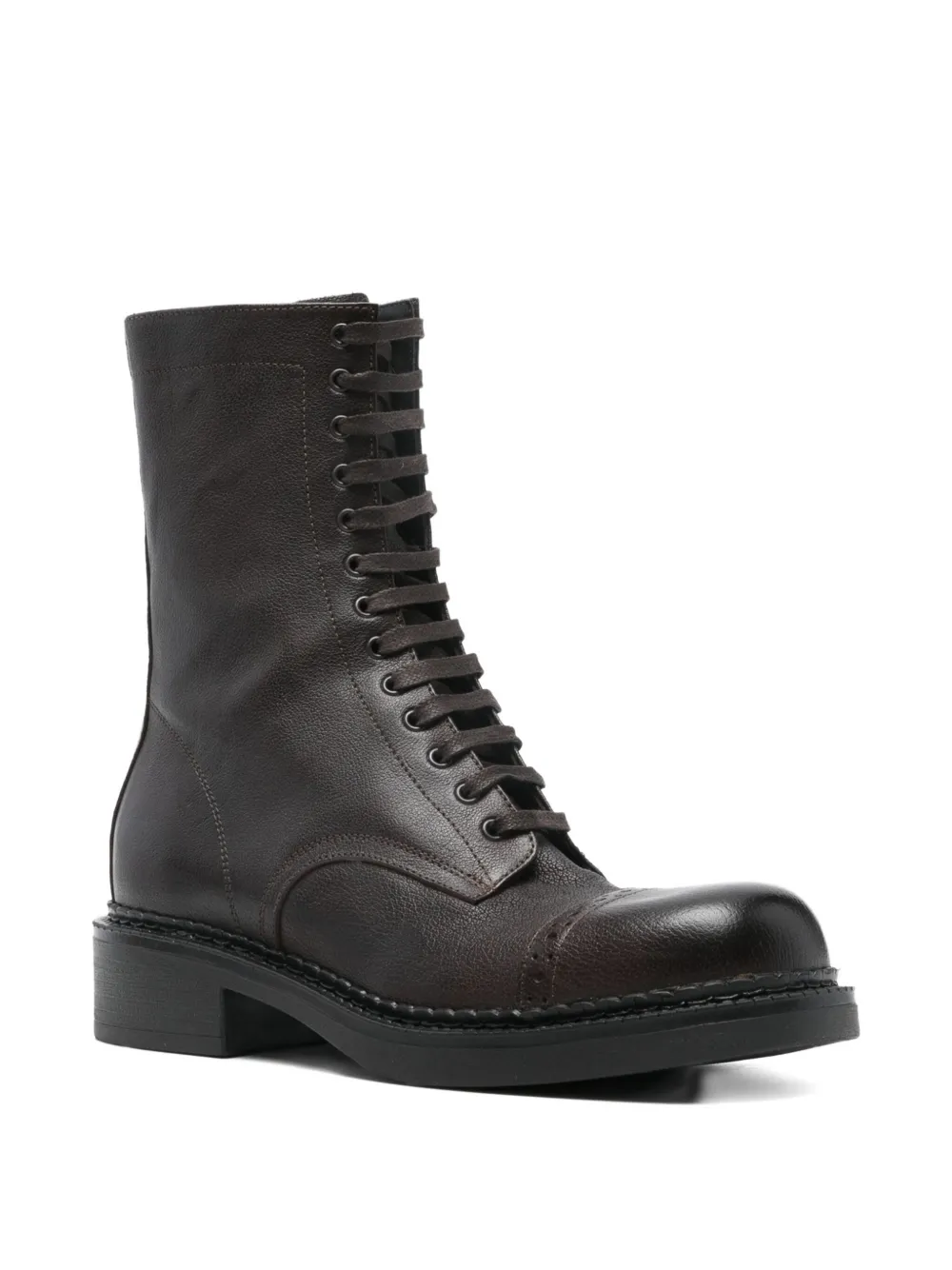 P.A.R.O.S.H. perforated-detail lace-up boots | Combat Boots | Image 2