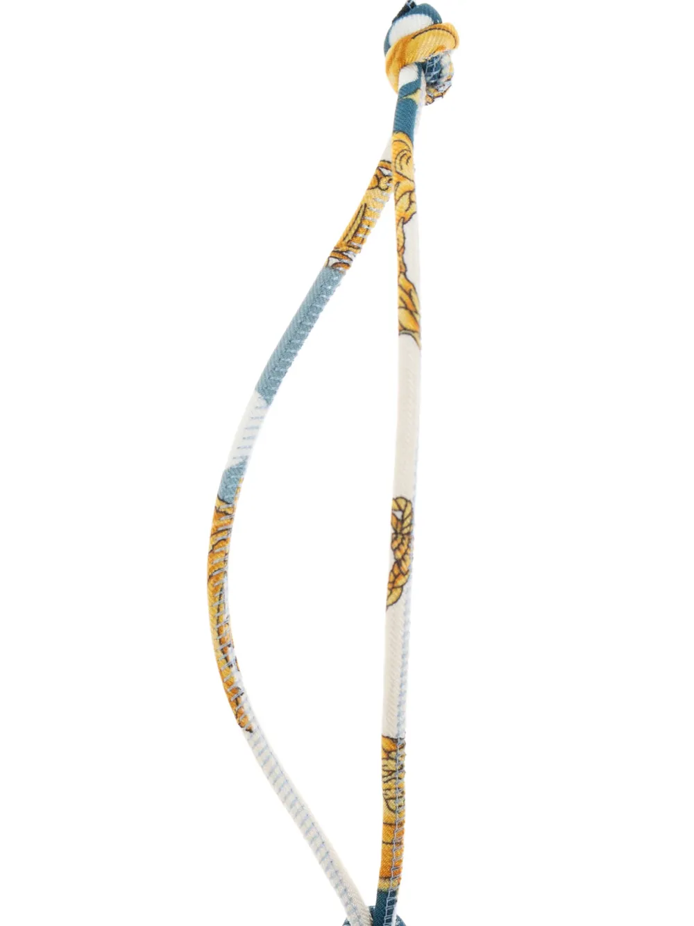 Versace Visvormige bedel Wit