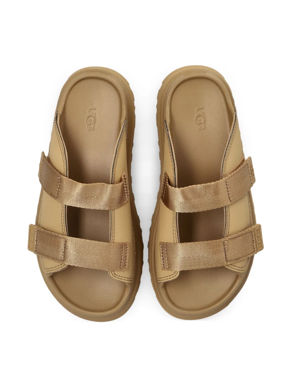UGG Kids GoldenGlow slides Neutrals