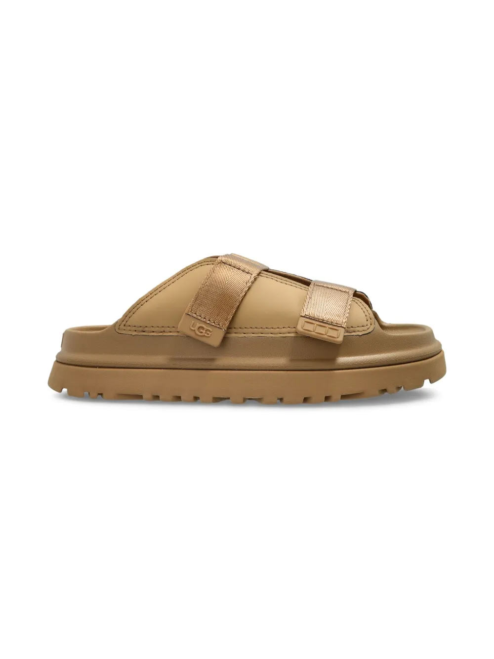 UGG Kids GoldenGlow slides Neutrals