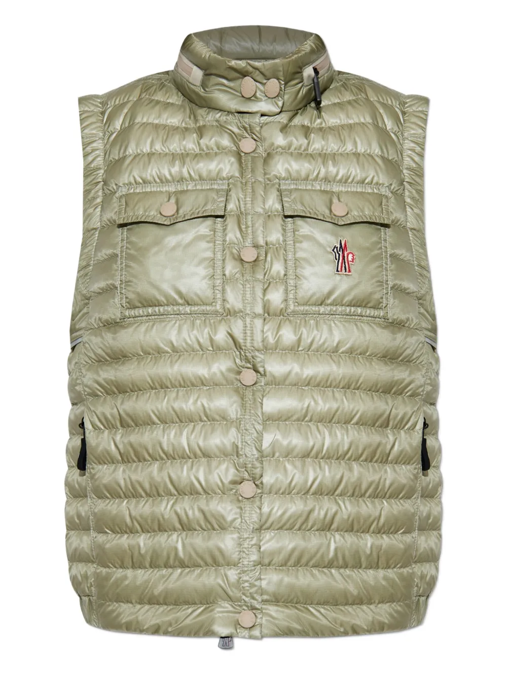 Moncler Grenoble Gumiane gilet Groen