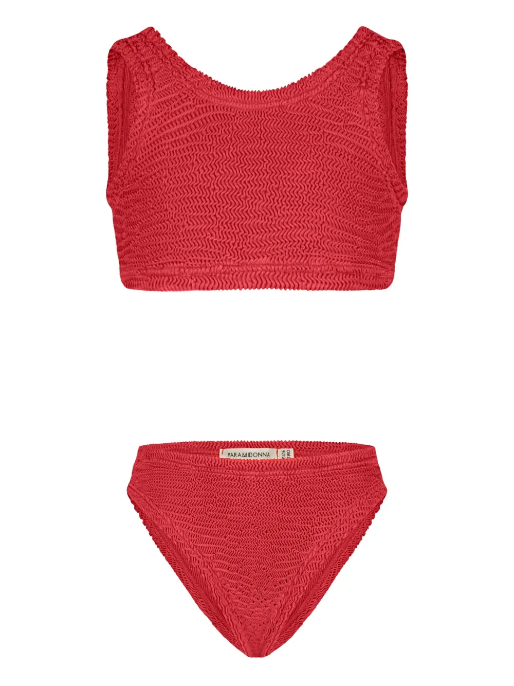 PARAMIDONNA Kids Katy bikini Rood