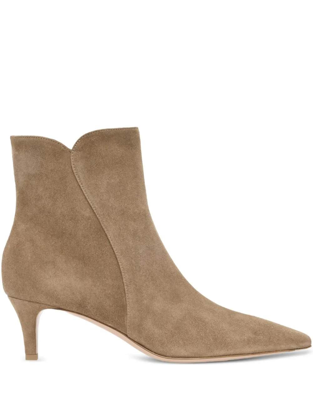 Gianvito Rossi 55mm Levy boots Brown