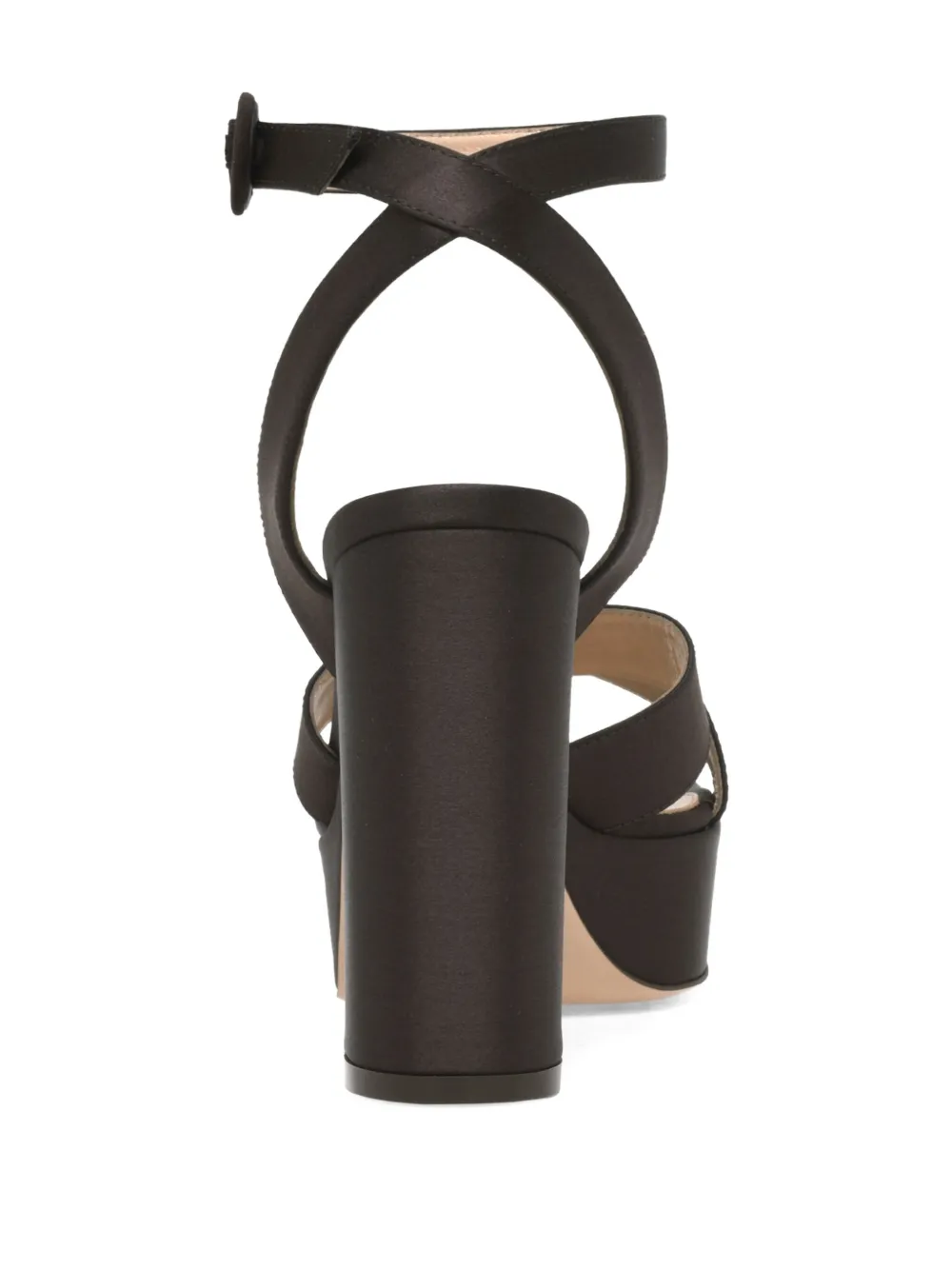 Gianvito Rossi 105mm Sabrina sandals Brown
