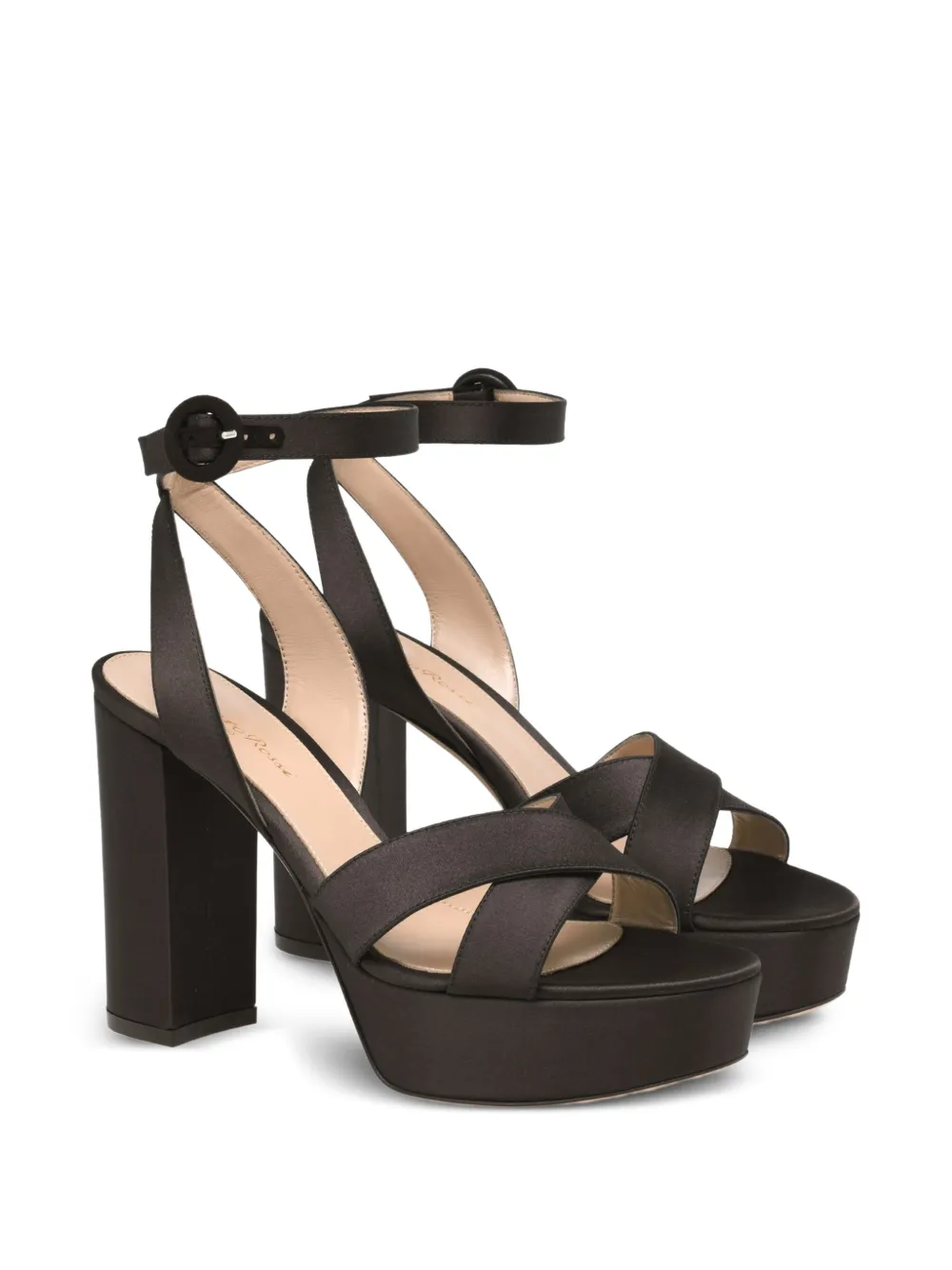 Gianvito Rossi 105mm Sabrina sandals Brown