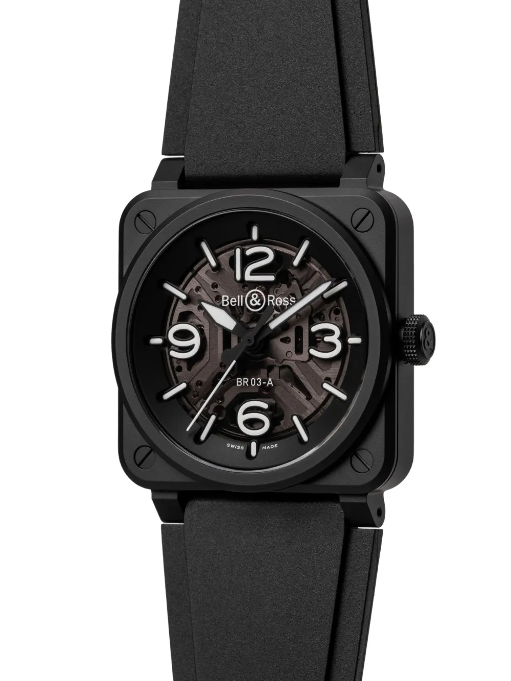 Bell & Ross BR-03 Skeleton Black Ceramic 41mm | Dress Watches | Image 2