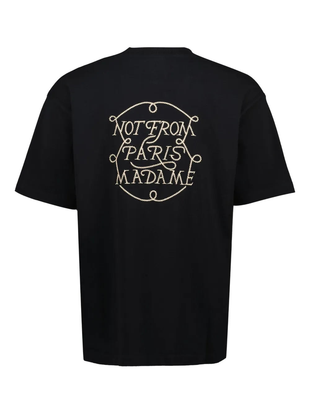 Drôle De Monsieur Vignes T-shirt - Zwart