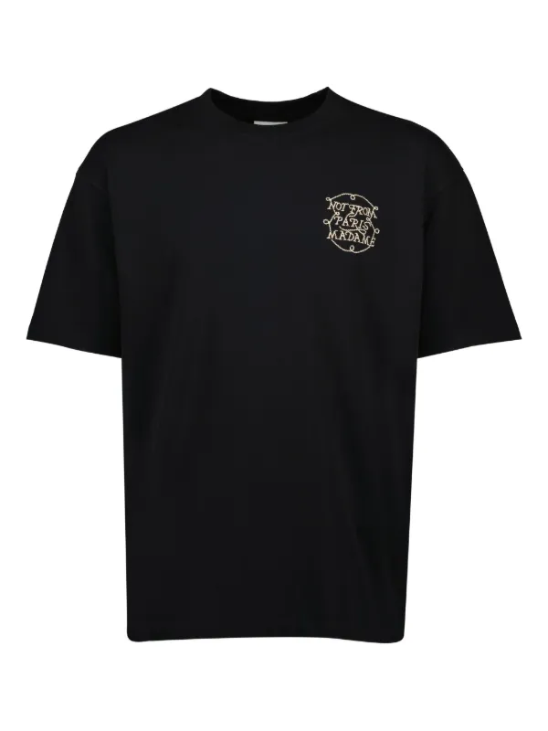 【関税&送料込】DROLE DE MONSIEUR T-shirts and Polos Black 30096319_59151722_600.jpg