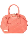 Burberry Pre-Owned 2000-2017 Small Heritage Grain Check Embossed Orchard Bowling Bag satchel - Pink