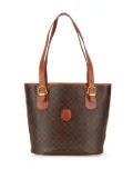 Céline Pre-Owned 1997 Macadam Coated Canvas tote bag - Brown