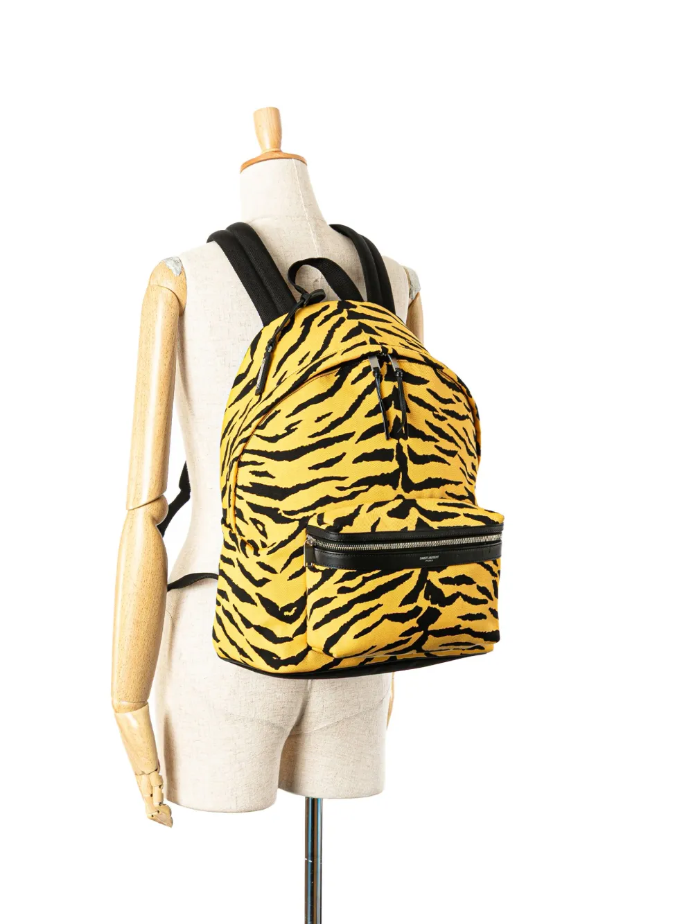 Saint Laurent Pre-Owned 2010-2024 Canvas Zebra Print City backpack | Bags | Image 2