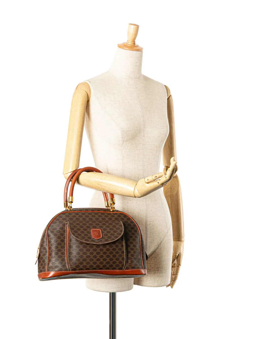 Céline Pre-Owned 1998 Macadam Coated Canvas handbag | Bags | Image 2