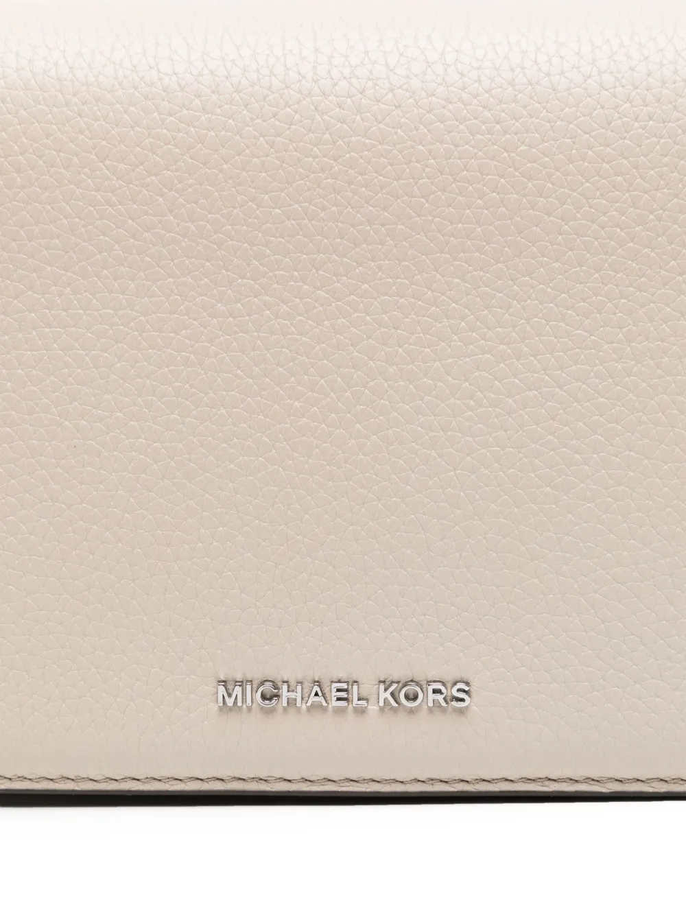 Michael Kors Leren crossbodytas Beige