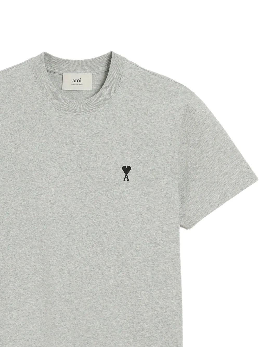 AMI Paris T-shirt met logo Grijs