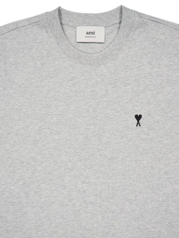 AMI Paris Ami De Coeur T-shirt | Grey | FARFETCH