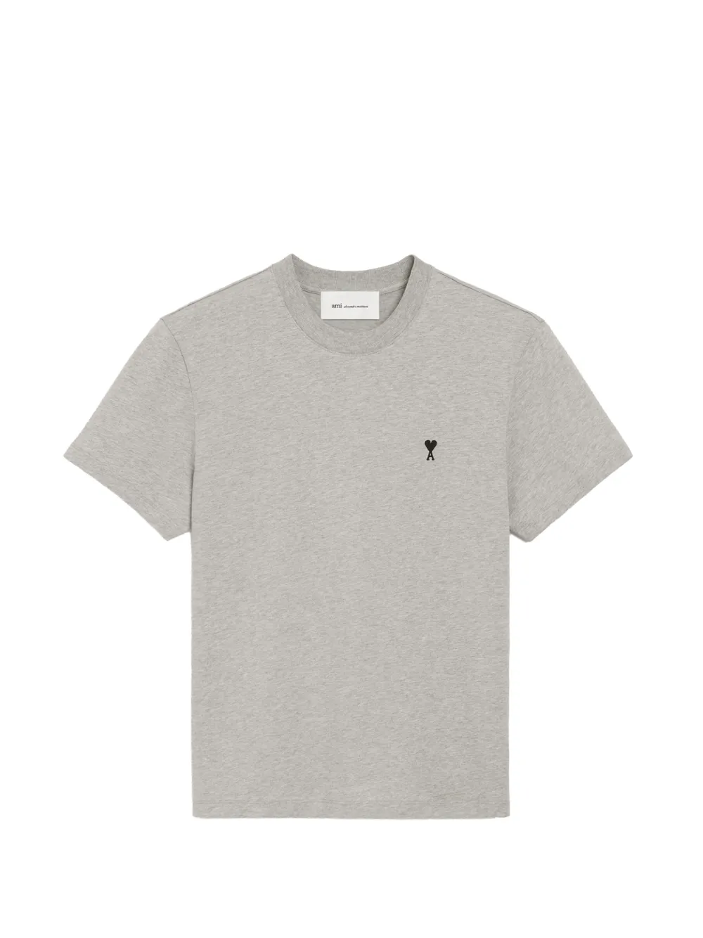 AMI Paris T-shirt met logo Grijs