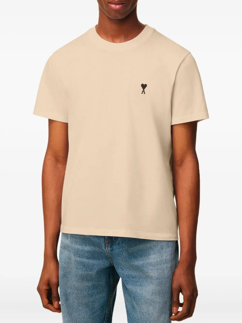 AMI Paris logo-embroidered T-shirt | T-Shirts | Image 2
