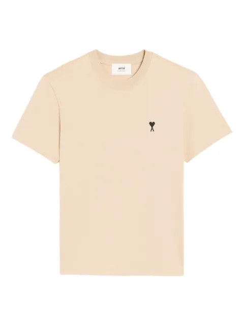 AMI Paris logo-embroidered T-shirt