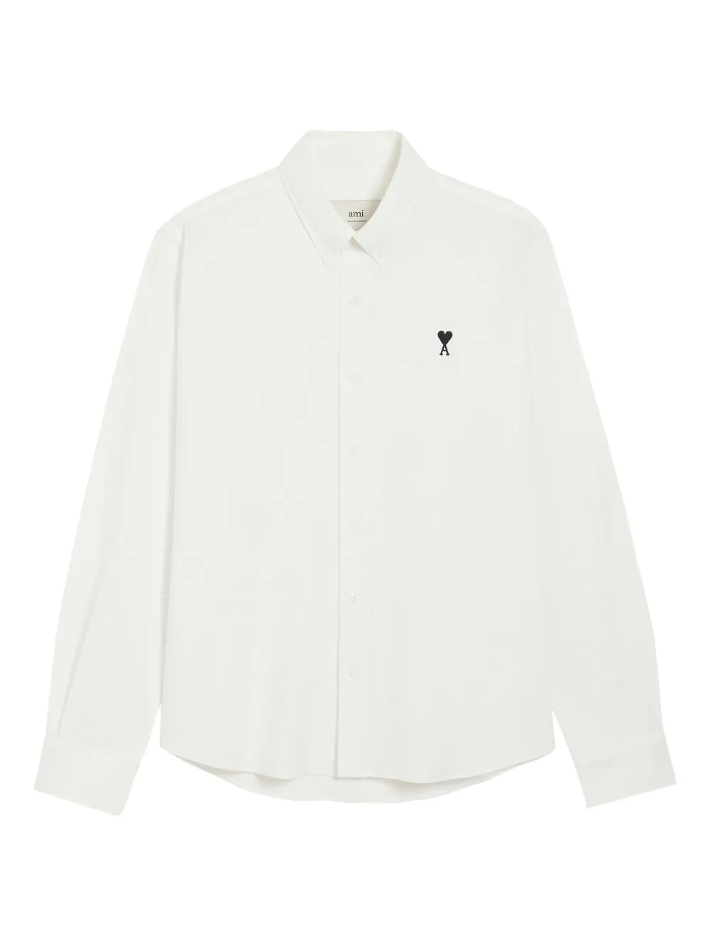 AMI Paris poplin shirt Wit