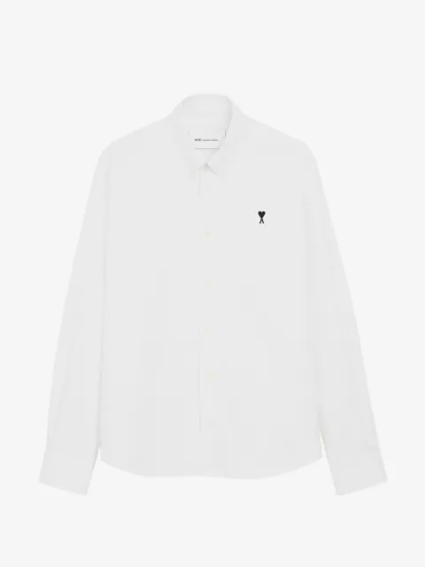 AMI Paris cotton Ami De Coeur Oxford shirt