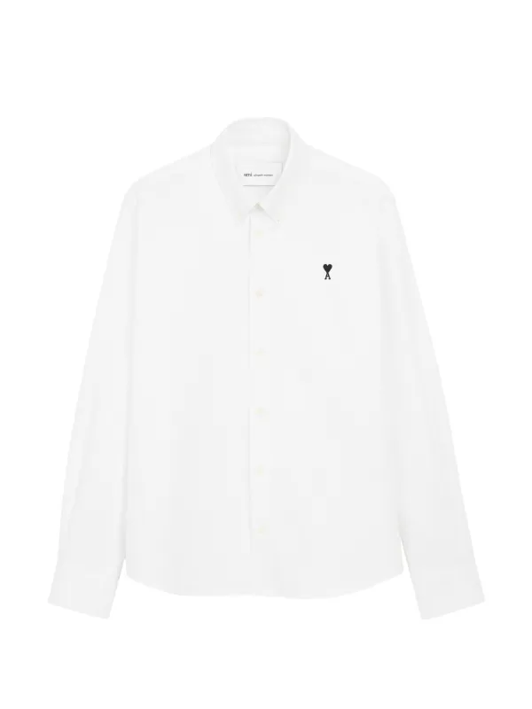 AMI Paris Ami De Coeur シャツ | ホワイト | FARFETCH JP