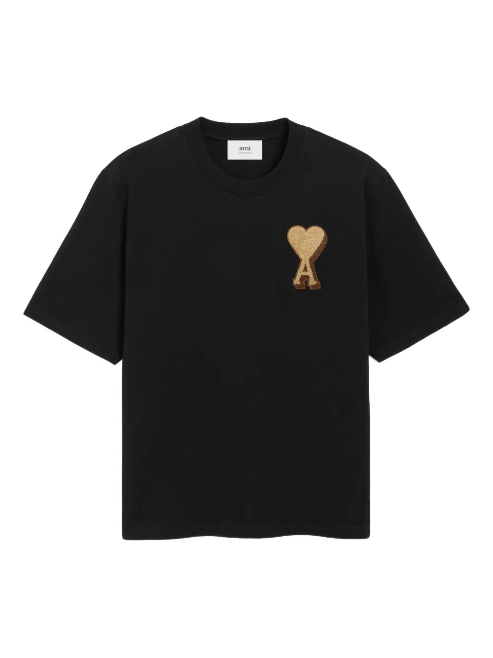 AMI Paris Ami de Coeur Tシャツ - ブラック AMI Paris Ami de Coeur Tシャツ - ブラック