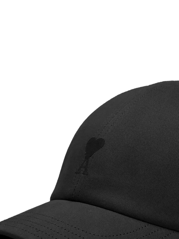 AMI PARIS コットンキャップ　ブラック AMI Paris Cotton Cap | Black | FARFETCH