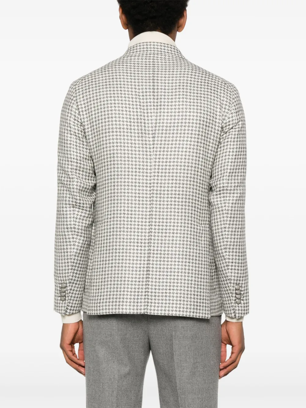 Tagliatore Blazer met enkele rij knopen Grijs
