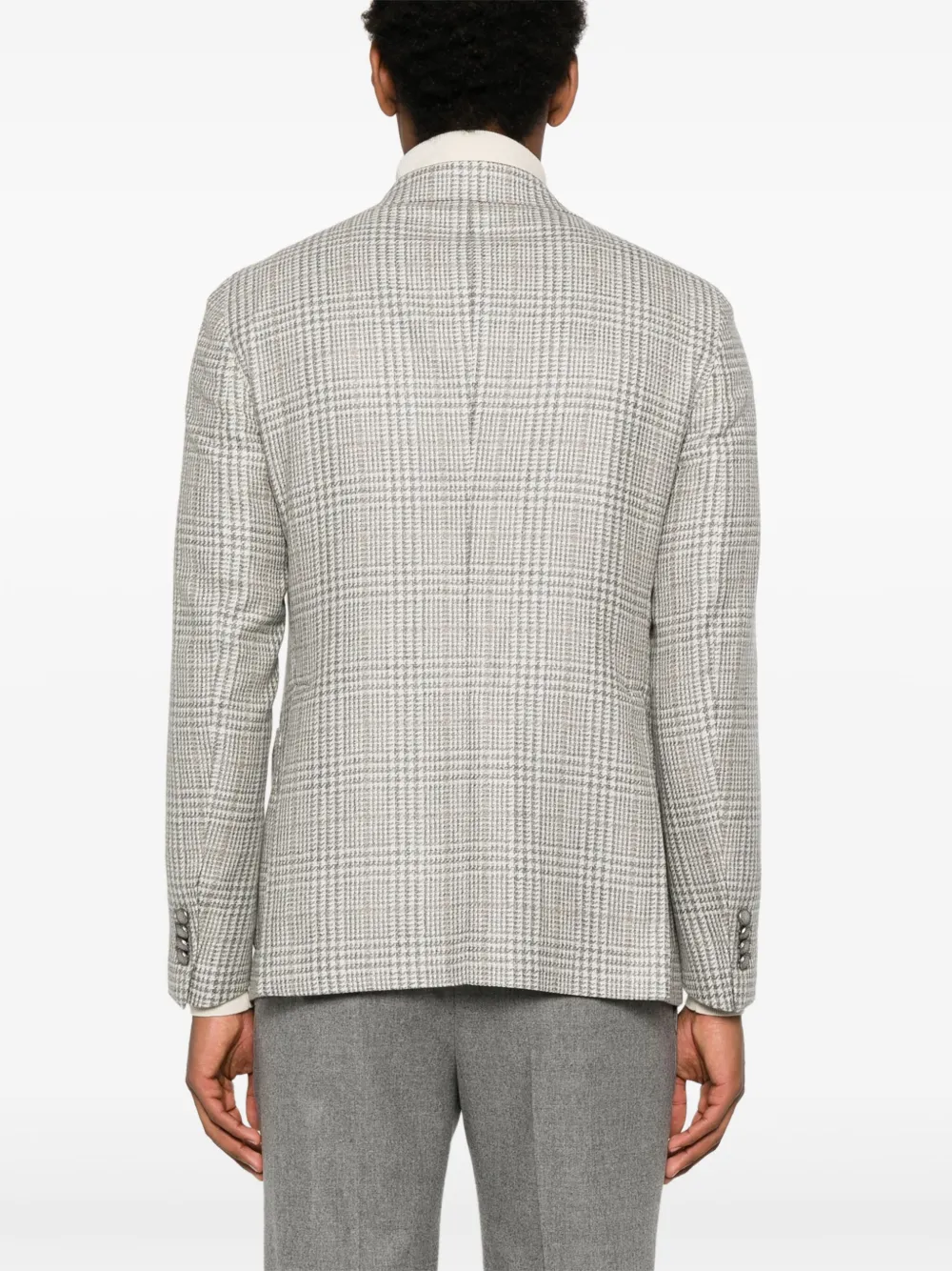 Tagliatore Blazer met enkele rij knopen Grijs