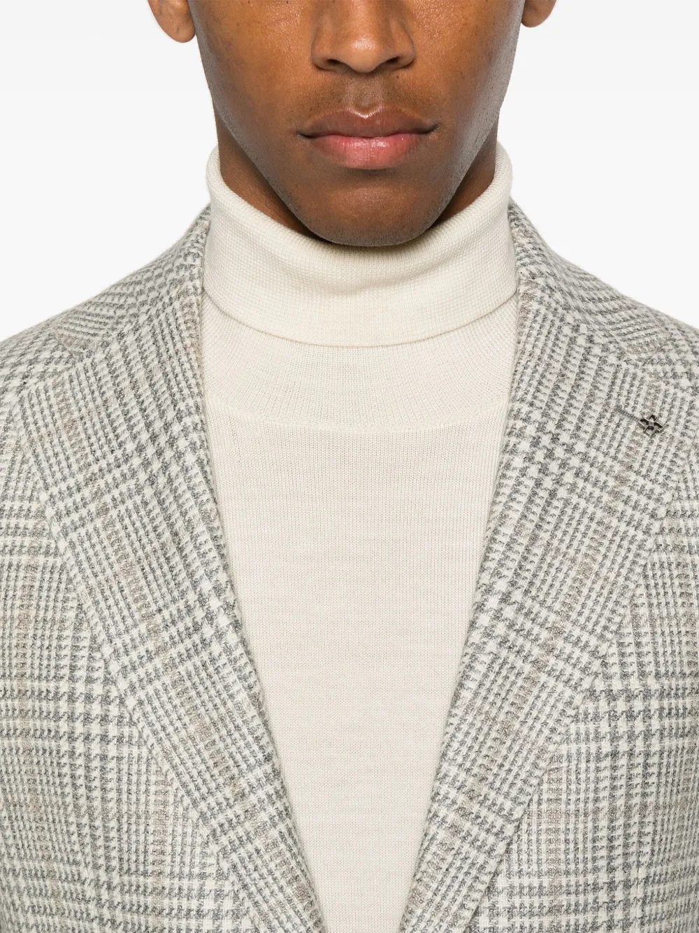 Tagliatore Blazer met enkele rij knopen Grijs