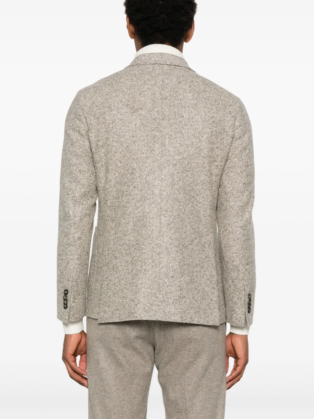Tagliatore Blazer met enkele rij knopen Beige