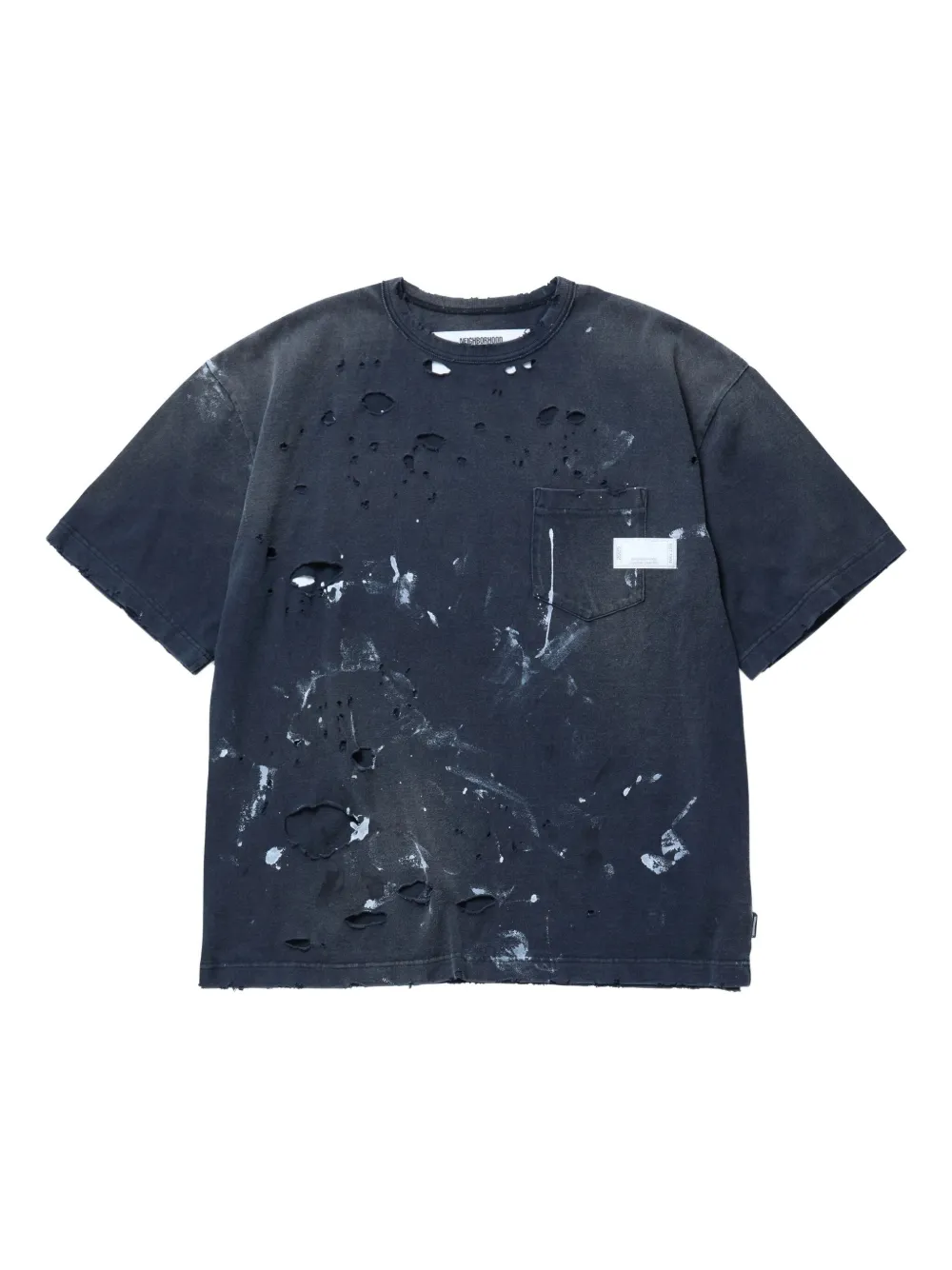 Neighborhood ダメージ グラフィック Tシャツ - ブラック Neighborhood ダメージ グラフィック Tシャツ - ブラック