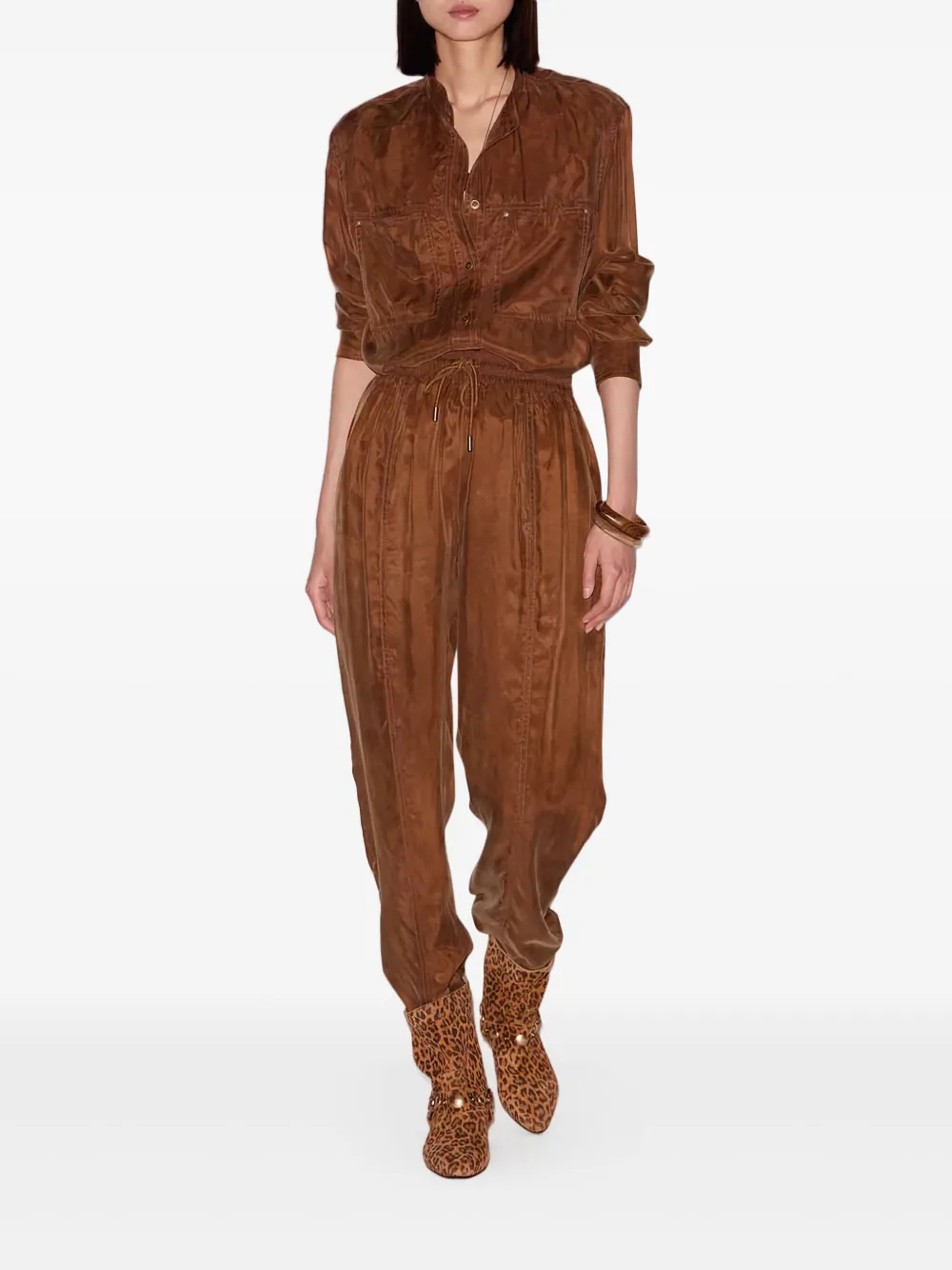 MARANT ÉTOILE Zaylee trousers | Tapered Pants | Image 2