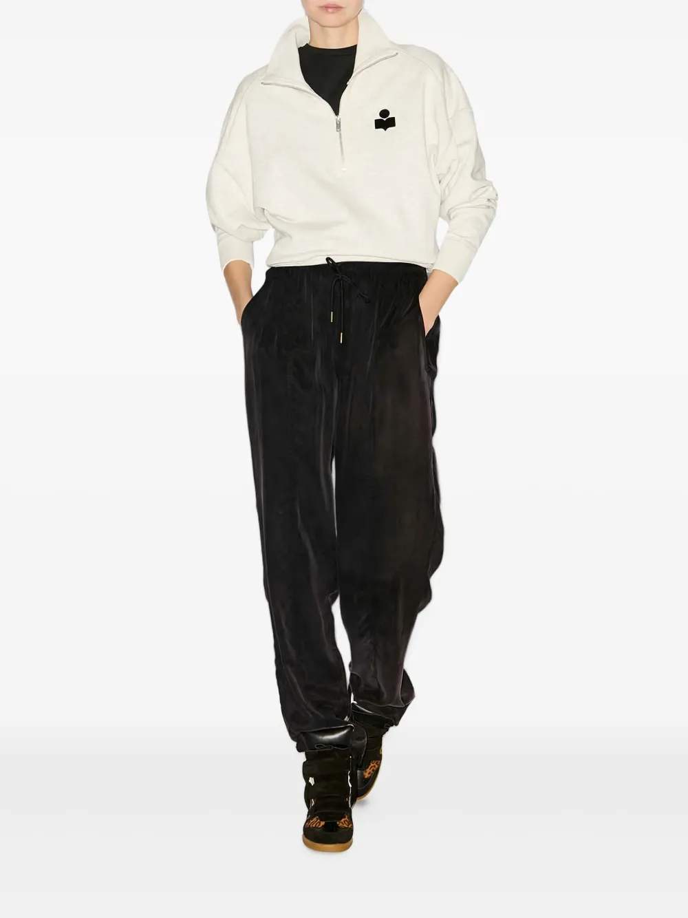 MARANT ÉTOILE Zaylee trousers | Tapered Pants | Image 2