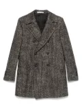 Tagliatore double-breasted coat - Brown