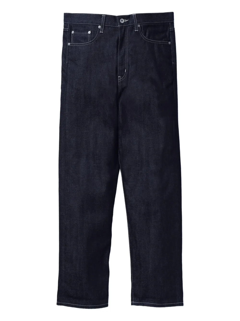 Neighborhood logo-patch jeans - ブルー Neighborhood logo-patch jeans - ブルー