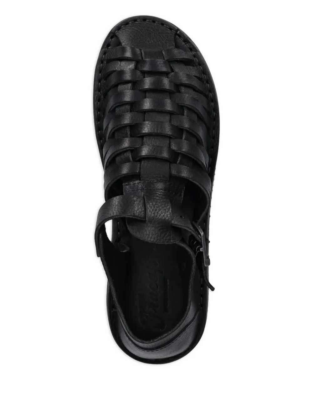 Fracap D025 sandals Black